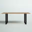 Harper Metal Base Dining Table-279724719