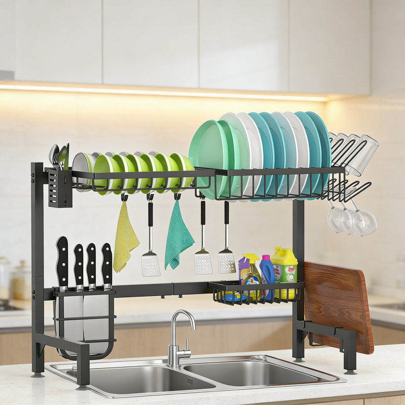 Over The Sink Dish Rack