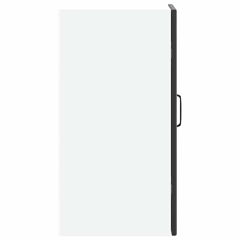vidaXL Kitchen Wall Cabinet Engineered wood Medium, Black