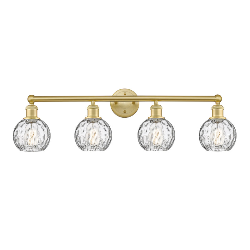 Cambria 4 - Light Dimmable Vanity Light, Satin Gold
