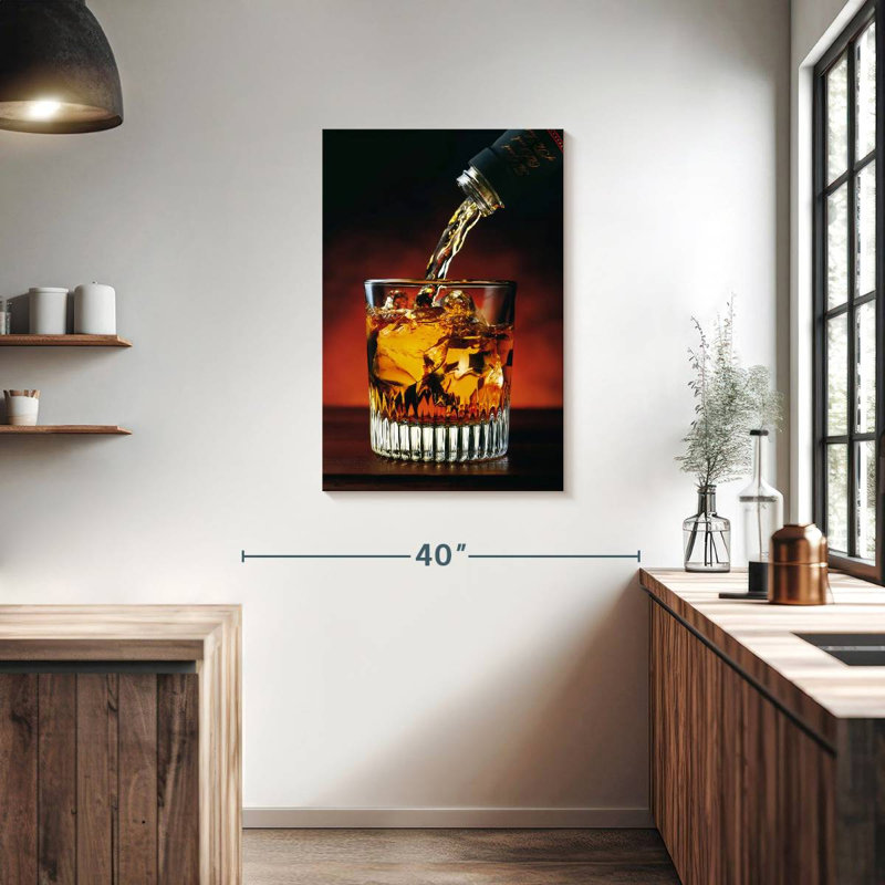 Yarlin Flowing Whisky, 36" H x 24" W