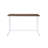 Tyrese Walnut & White Finish Writing Desk W/USB-2133169070