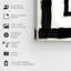 Abstrait art moderne sur toile noire-1378628690