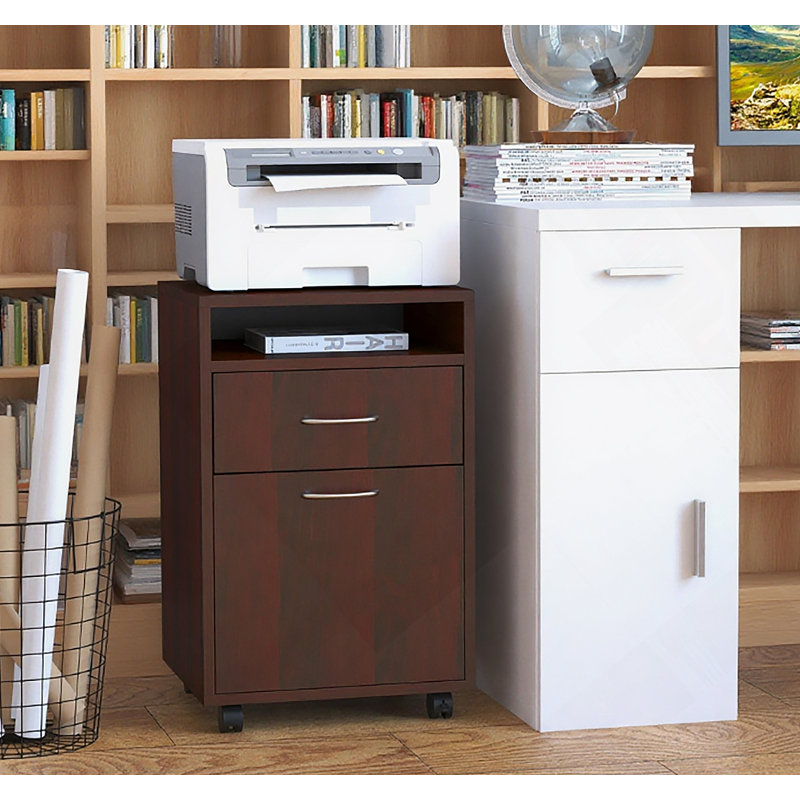 Organisateur de rangement mobile, Brun