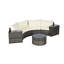 Ensemble de canapé modulaire 7 pièces avec table basse 7 pièces-731863938