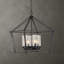  Luminaire suspendu intérieur / extérieur 4 lumières Evanston