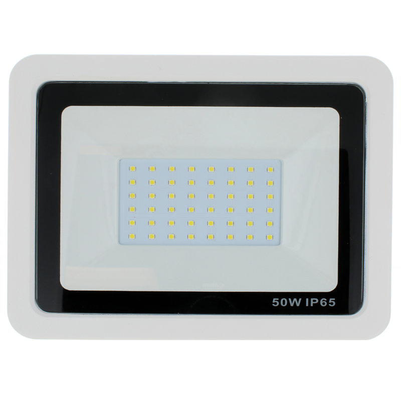 Projecteur extérieur de sécurité à DEL 50 watts, Blanc