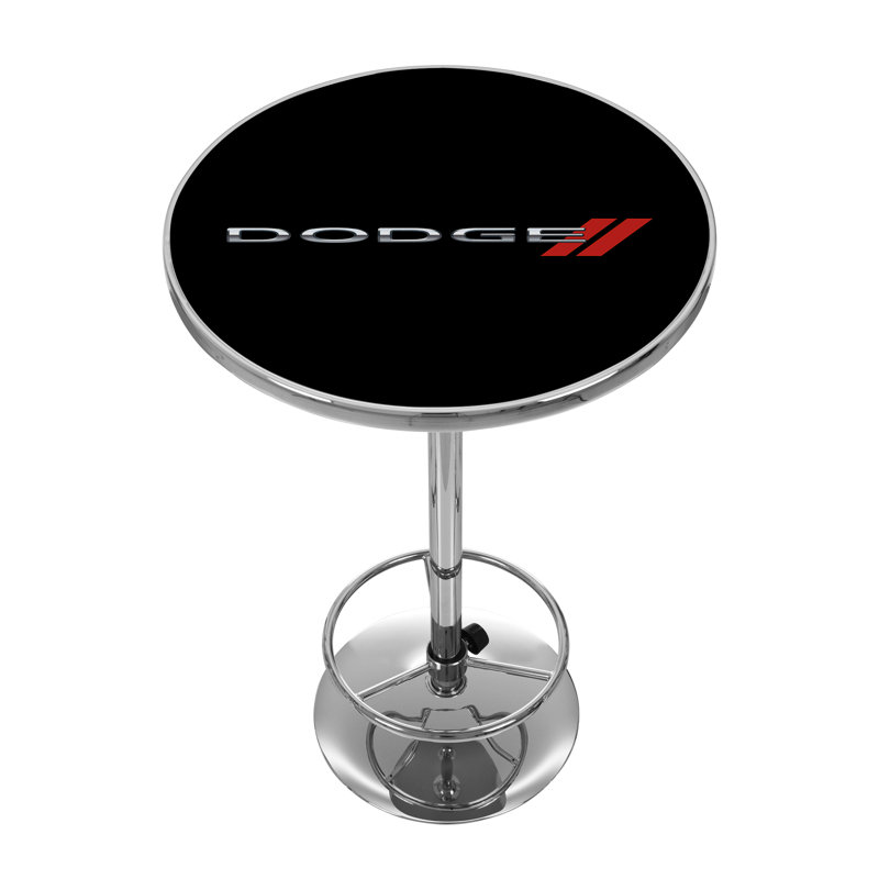 Table de pub à logo dense