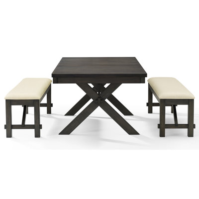 Ensemble de salle à manger extensible 9 pièces Dunblane