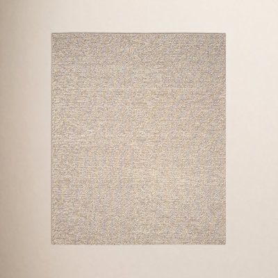 Elle Handmade Wool Beige Rug