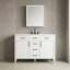 Armoire de meuble-lavabo 48 po avec lavabo, tablettes réglables, 4 tiroirs et 2 portes à fermeture en douceur-133422215