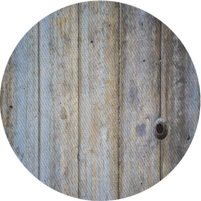 Tapis gris/brun tissé à la machine