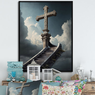 «Stairway to Nowhere», reproduction sur toile
