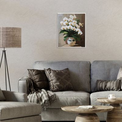 «Regal Orchid Arrangement», plaque murale par Franklyn Gregory