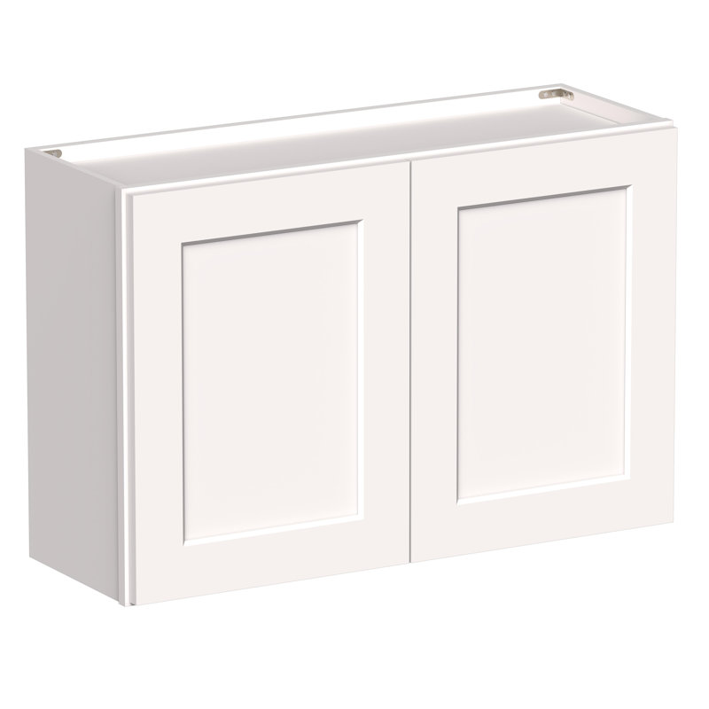 Armoire murale de cuisine blanche Casain l 36 po x H 24 po x P 12 po CASAINC