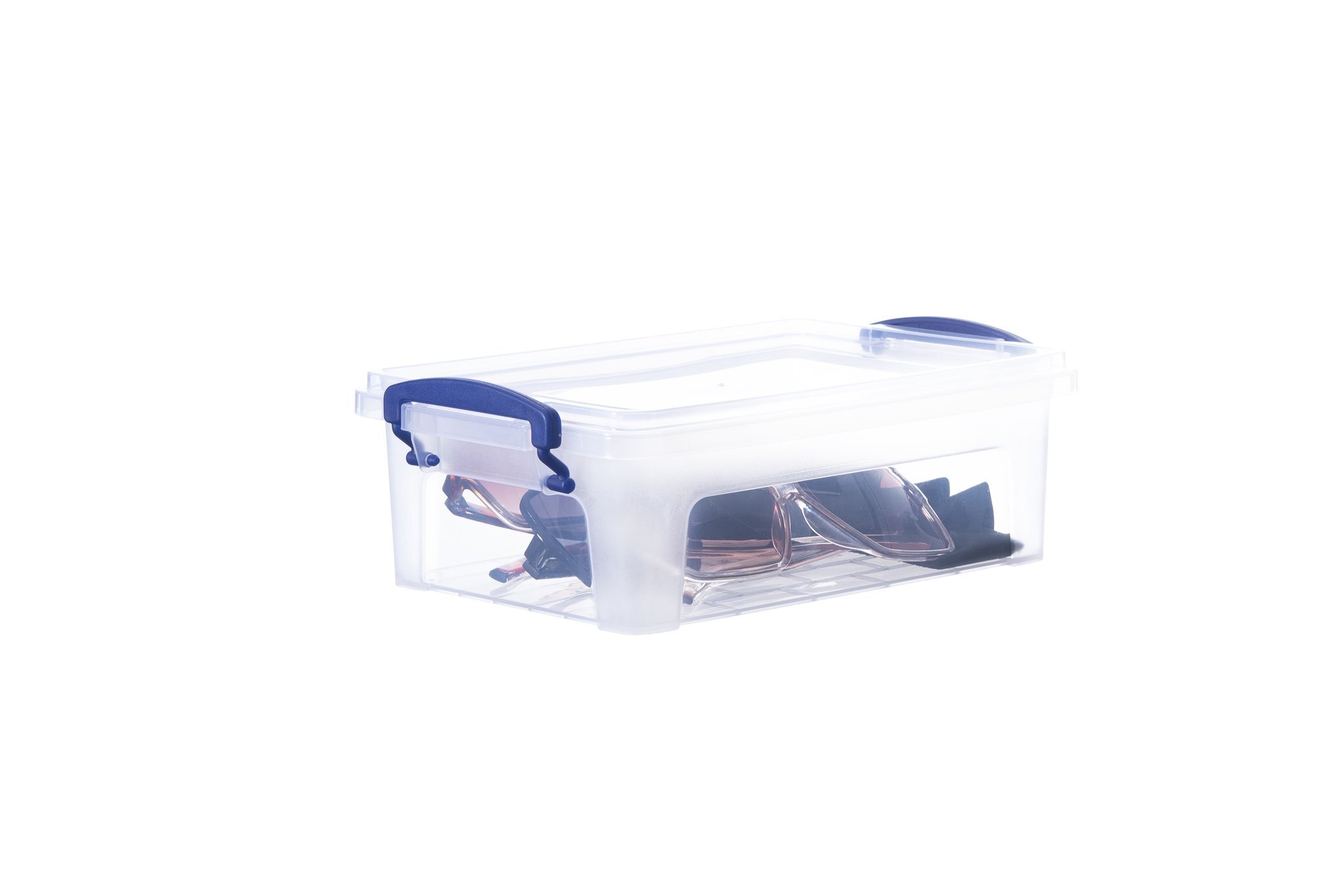  Superio Clear Storage Box with Lid, Plastic Container