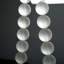 Approx. 21" Long Frosted Glass Beads