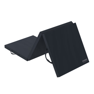 Power Systems Premium Gym Mat, Foldable Exercise Mat for Home Workouts (72 x 36 x 2 in)