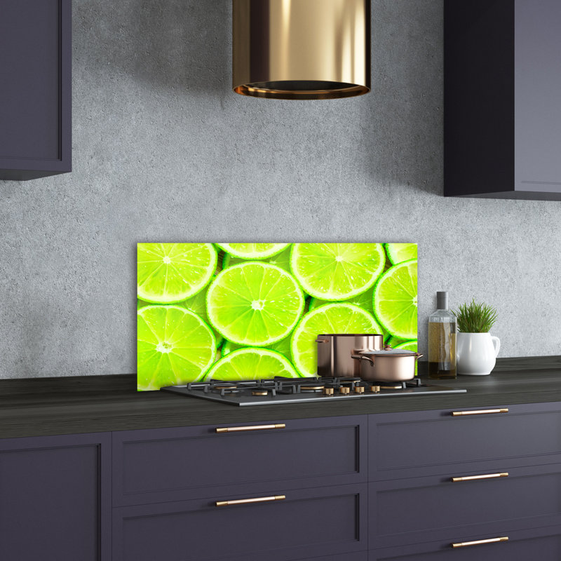 Louese 50cm W x 100cm L Glass Peel and Stick Panel