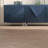 Blue simple lacquered side cabinet