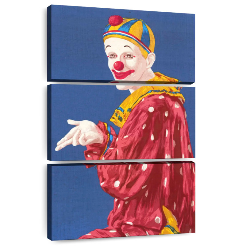 Leisha Clown, 65" H x 42" W