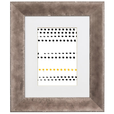 Wood Picture Frame with Mat