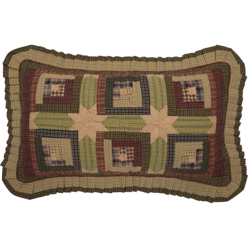 Tea Cabin King Sham, Luxury