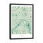 «St. Paul Vintage Blue Watercolor Urban Blueprint Map» par Hubert Roguski - reproduction d'art sur toile tendue-33100757-72295464-72295470