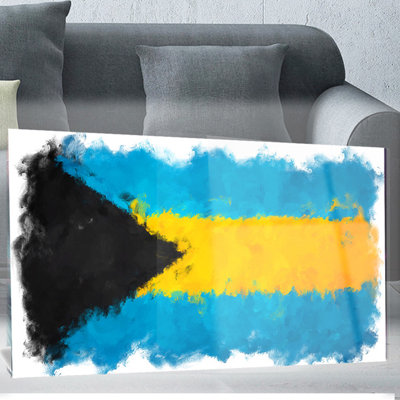 " Bahamas Flag Illustration "