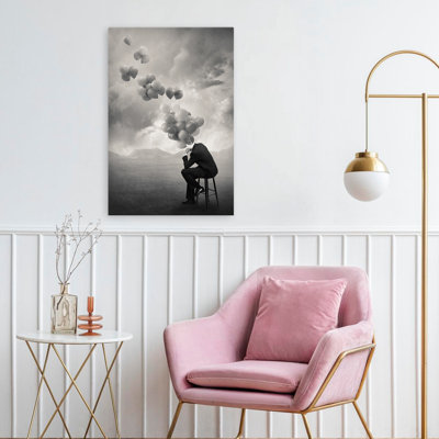 Pensez - photographie, fantaisie urbaine, pop, surréalisme, photographie, art blanc blanc