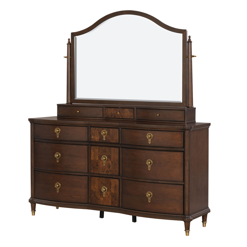 Moscote 66" Dresser And Mirror Set