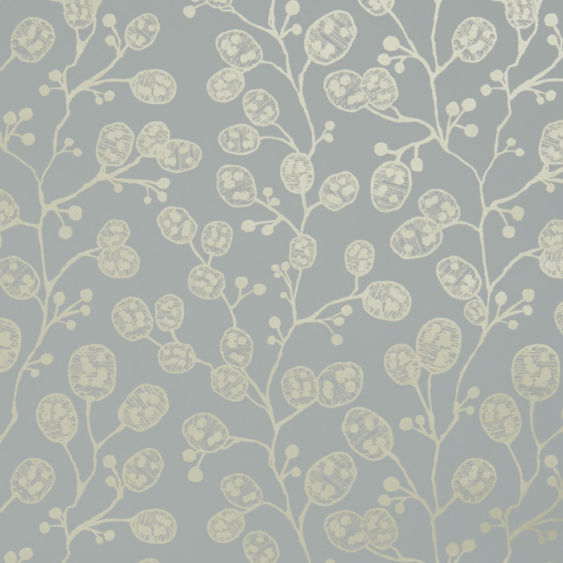 Botanica Honesty Wallpaper, Mineral/Gold