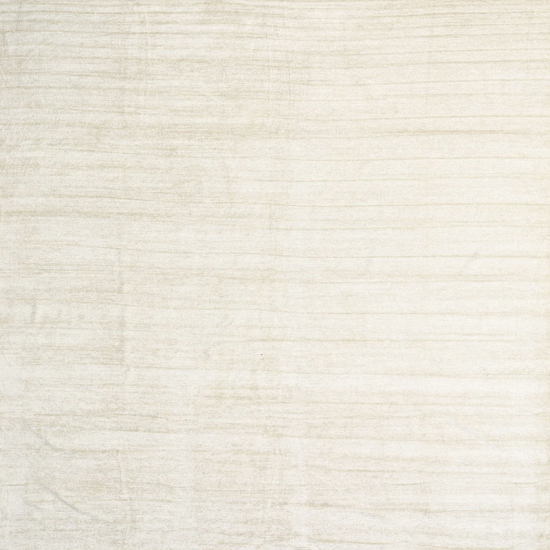 Tapis beige contemporain, Carré 8 pi