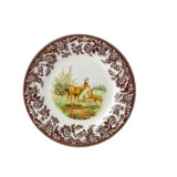 Spode Woodland Am.Wildlife Salad Plate 8" Mule Deer
