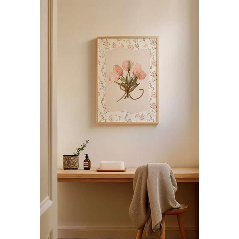 Elegant Framed MDF Wall Art Painting, 19.7 x 27.6 Inches | 100% Solid Wood Frame (Thickness: 0.8 Inches), 100% MDF Artwork (Thickness: 0.1 Inches) | Stunning Digital Print for Home Decor, Living Room & Office