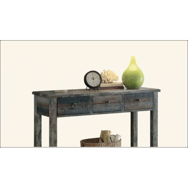 Charmante console antique avec rangement polyvalent et attrait classique