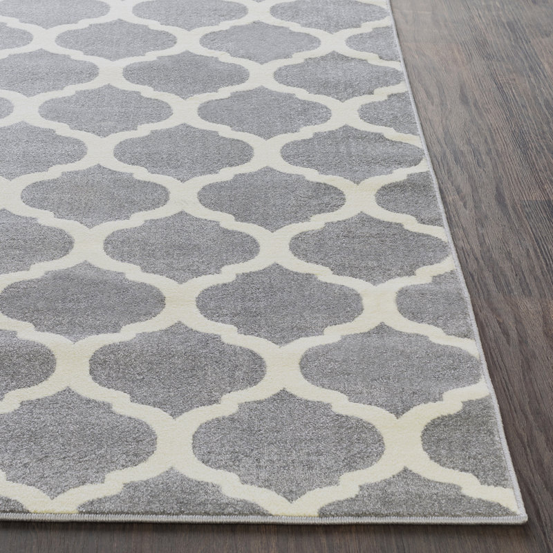Karbach Geometric Indoor Rug, Round 7'10"