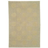 Quartz Hand-Knotted Ginkgo Area Rug
