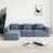 Tissu gris est en rupture de stock
