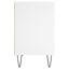 Barcenas 40cm W Iron Bedside Table-2131230062