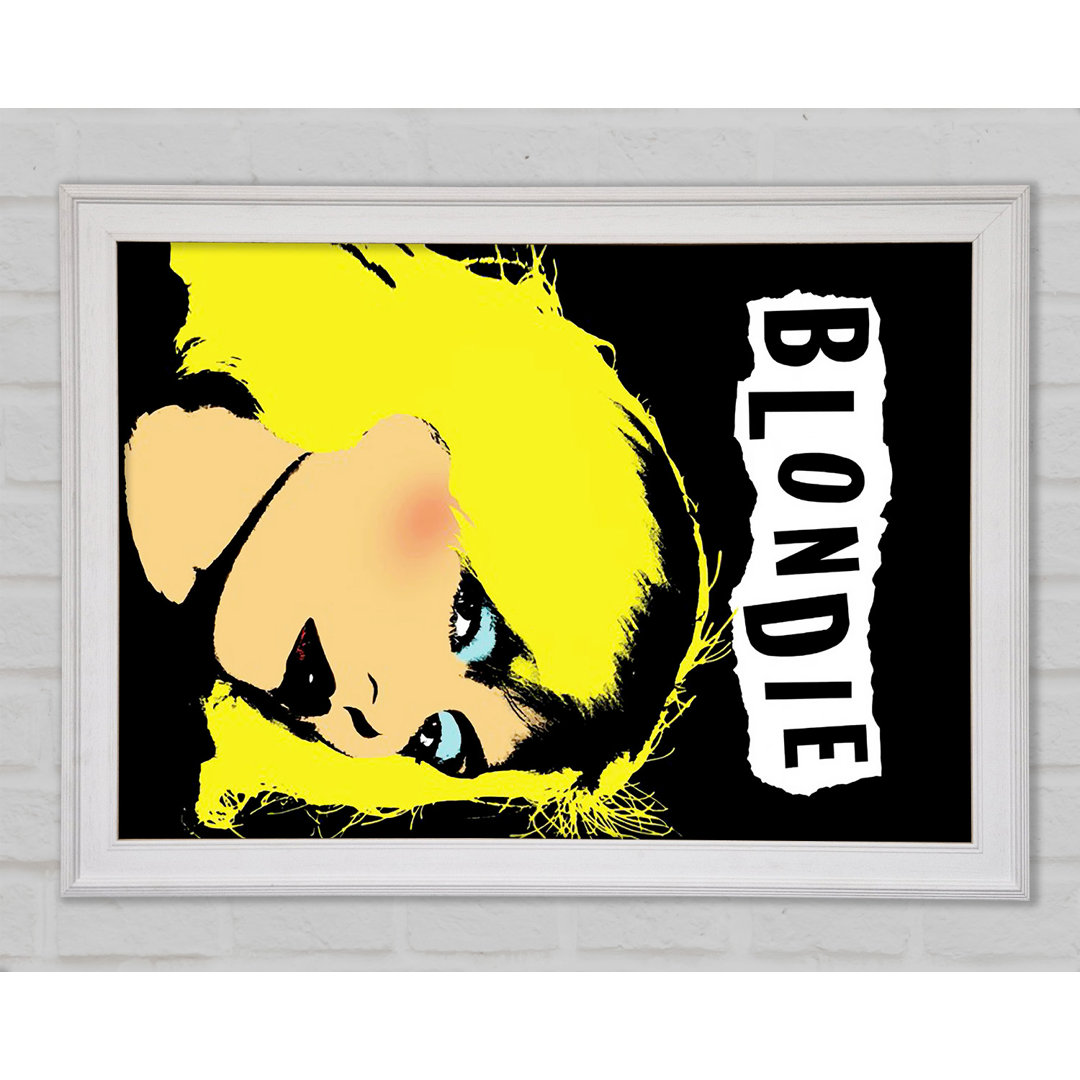 Blondie - Einzelner Bilderrahmen Kunstdrucke