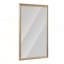 Miroir de plancher 32 po x 70 po avec structure en bois artificiel durable, conception élégante pour les chambres et les salons
