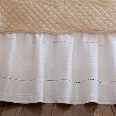 Elisa Ruffled Bed Skirt