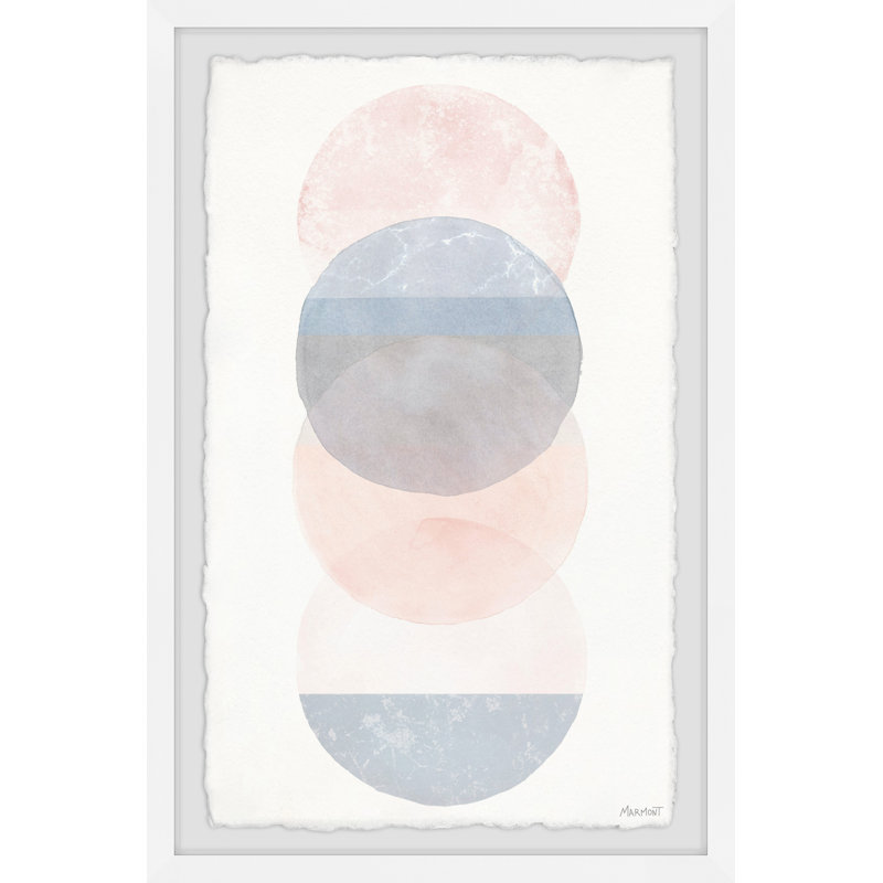 Moon Over The Sea - Single Picture Frame Painting, 30cm H x 20cm W x 3.81cm D