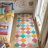Colorful Diamond for Kids Washable Non-slip Rug Confetti on Cream-477690671-470197556