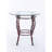 Cofield Round Glass Top Metal Base Dining Table