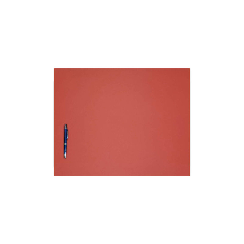 Sous-main Creekden, Rose rouge, H 19 po x l 24 po