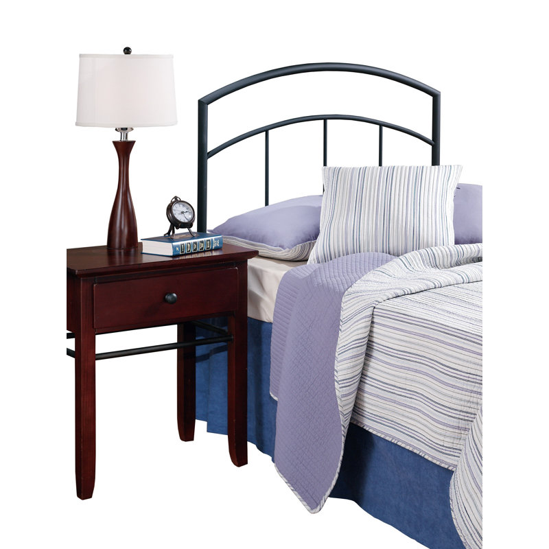 Amielle Metal Spindle Headboard Only, Twin, Textured Black