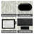 File Organizer Box With Lid, Collapsible File Folder Organizer With Plastic Slide, Hanging File Folder Box For Office Document Storage (2 Pack, Antique Foliage)