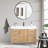 Leon 48'' Single Bathroom Vanity with Engineered Marble Top-1387278512-1387278526-1387278513